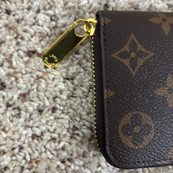 LV Monogram Wallet Brown Leather - Picture 2 of 6